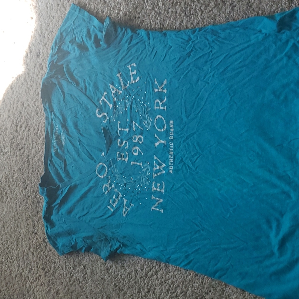 Teal t-shirt aeropostale